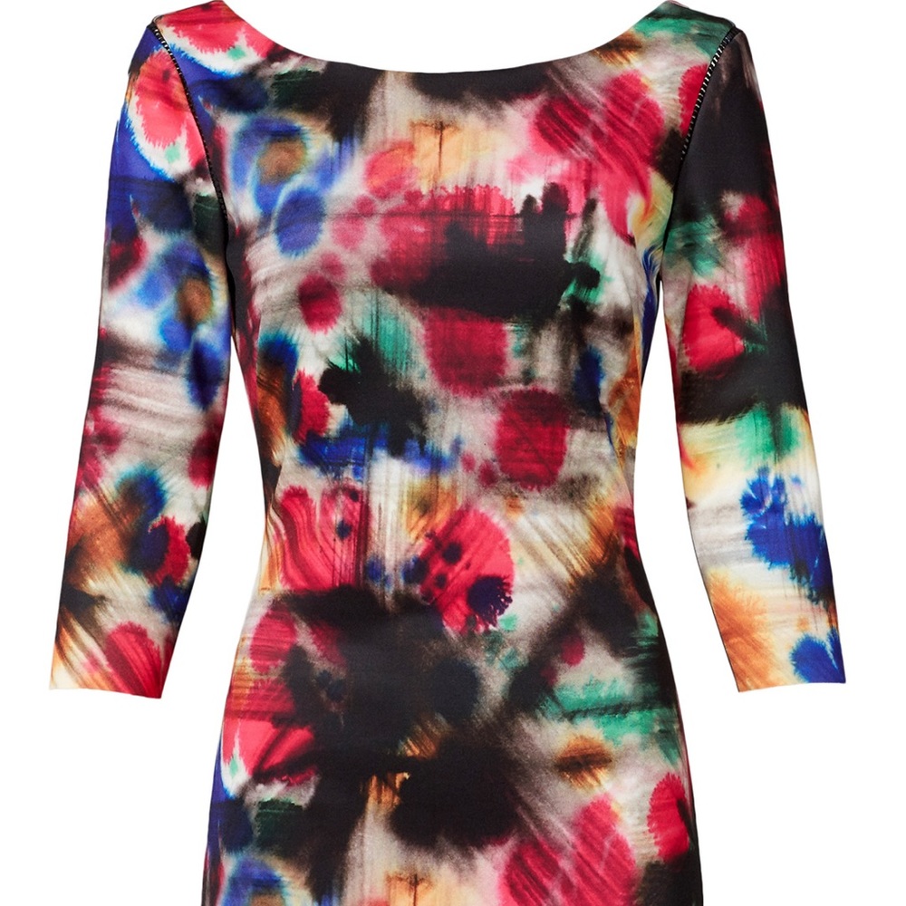 Milly Graffiti Print dress
